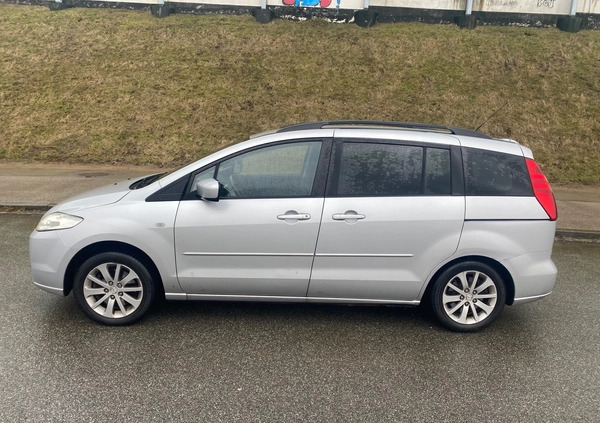 Mazda 5 cena 8000 przebieg: 217000, rok produkcji 2005 z Warszawa małe 67